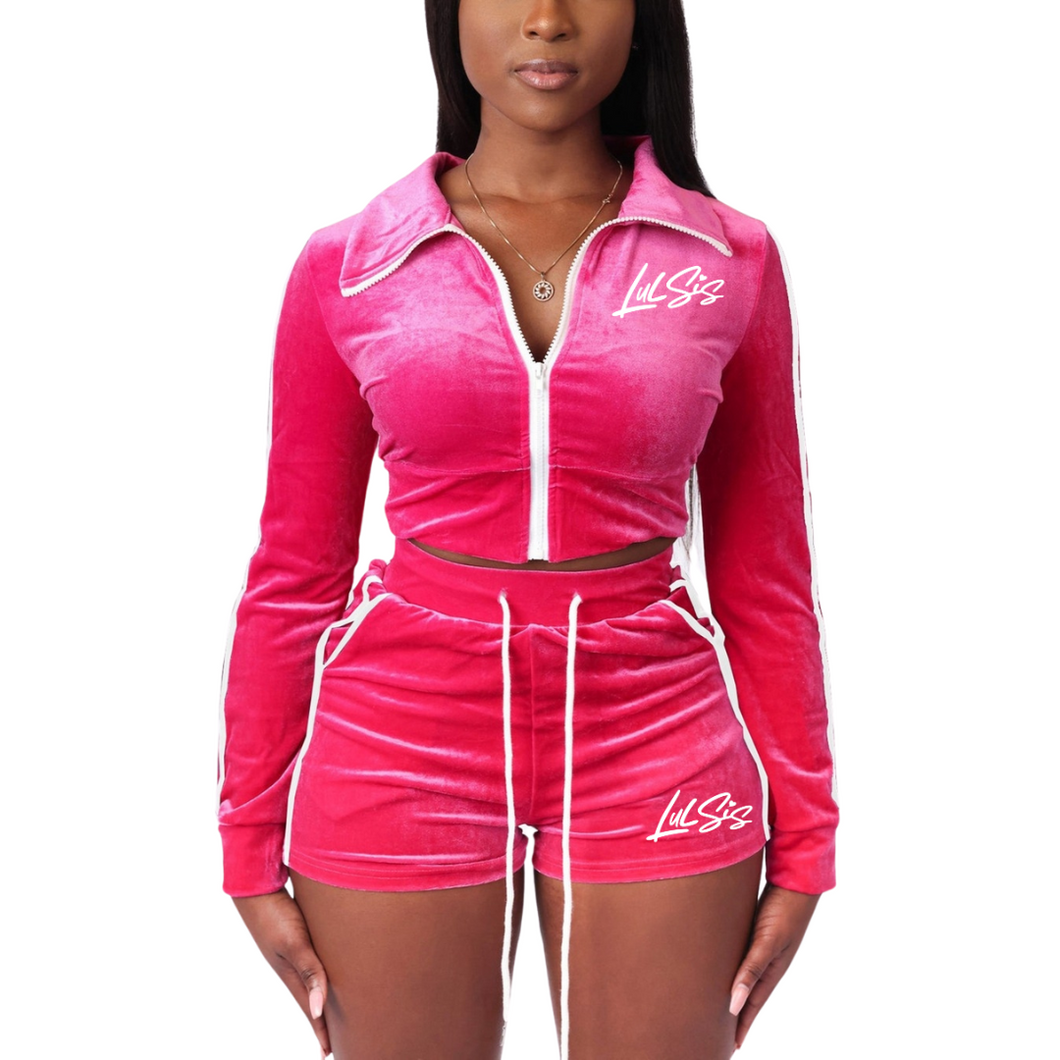 LUL SIS PINK LOGO OUTFIT